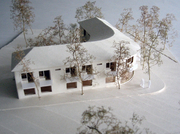 Finpappe Abwicklung des Daches